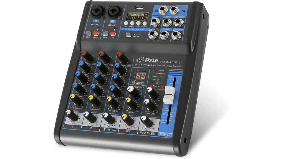 Pyle Audio Mixer PMXU43BT.5 Review