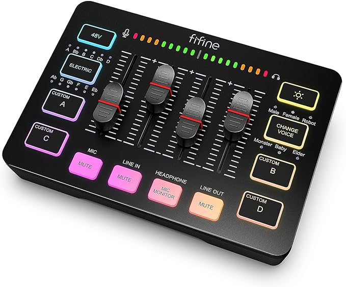 FIFINE Gaming Audio Mixer Review